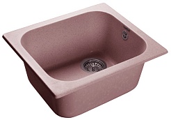 Granfest Мойка кухонная Standart GF-S430 Розовый – фотография-1